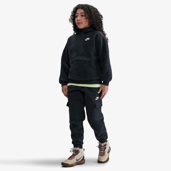 Дитяча толстовка NIKE K NSW CLUB FLC LOOSE QZ HDY WZ