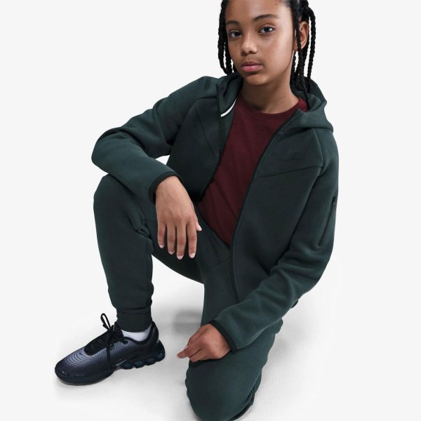 Дитяча толстовка NIKE G NSW TCH FLC HD FZ LS - PD