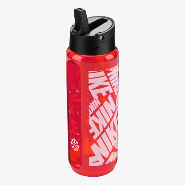 Пляшка NIKE TR RENEW RECHARGE STRAW BOTTLE 24 OZ GRAPHIC SAFETY ORANGE/BLACK/WHITE/WHITE 24OZ