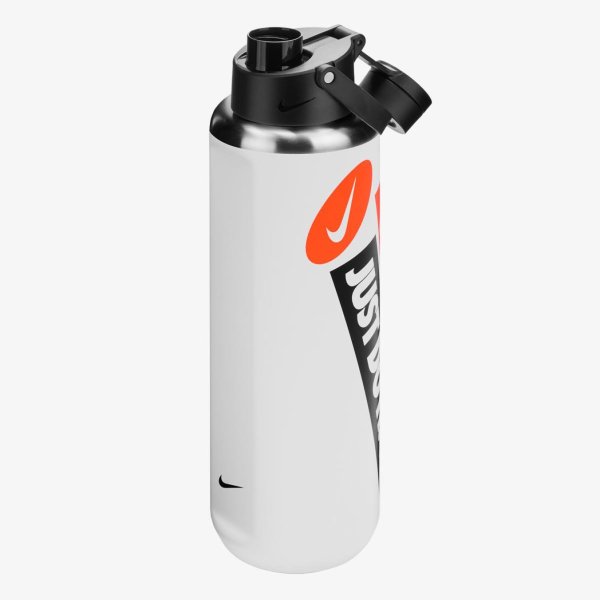 Пляшка NIKE SS RECHARGE CHUG BOTTLE 32 OZ GRAPHIC WHITE/BLACK/SAFETY ORANGE 32OZ