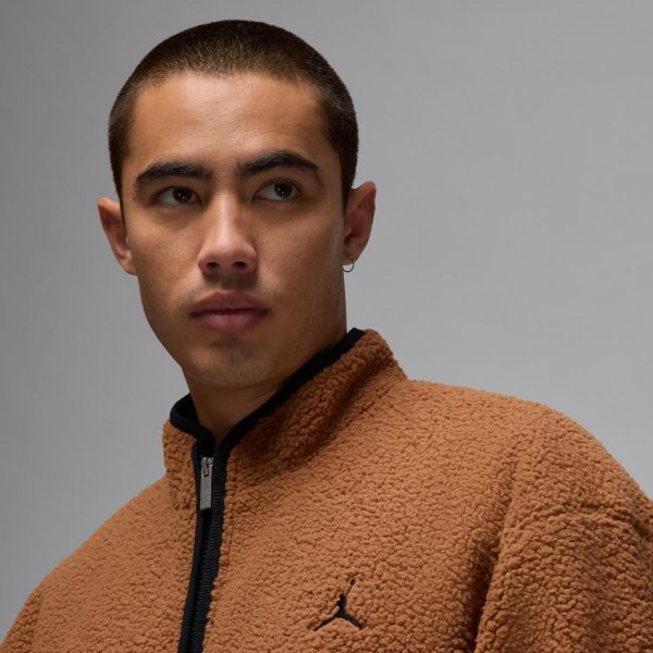 Чоловіча куртка JORDAN M J FLIGHT SHERPA JKT