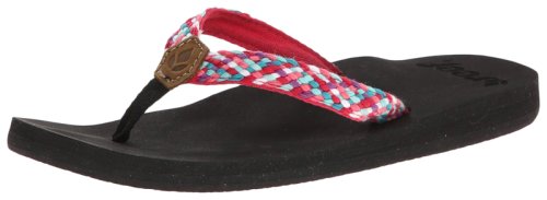 Тапочки Reef MALLORY BLACK/HOT PINK
