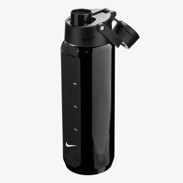 Пляшка NIKE TR RECHARGE CHUG BOTTLE 24 OZ GRAPHIC BLACK/BLACK/WHITE/WHITE 24OZ