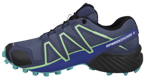 Кроссовки для бега Salomon SPEEDCROS4 W Slateblue/Spa Blue FW16-17