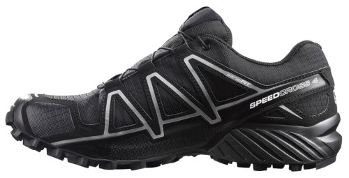 Кроссовки для бега Salomon SPEEDCROS4 GTX® BLACK/BLACK/SI FW16-17