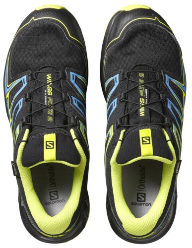 Кроссовки для бега Salomon WINGFLYTE 2 GTX® BK/BL/GECKO GRE FW16-17