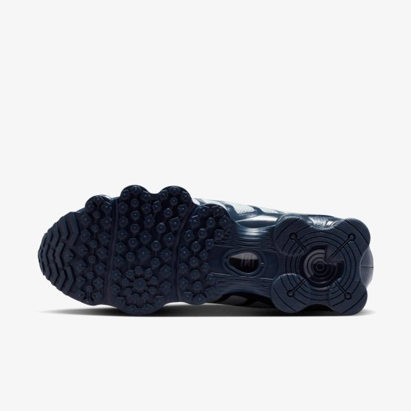 Чоловічі кросівки NIKE SHOX TL WOLF GREY / MIDNIGHT NAVY