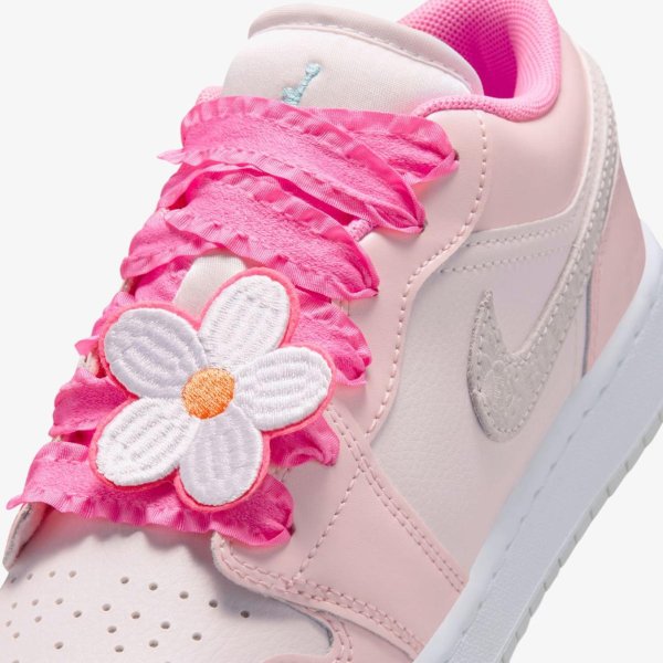 Дитячі кросівки AIR JORDAN 1 LOW SE PINK BLOOM (GS)