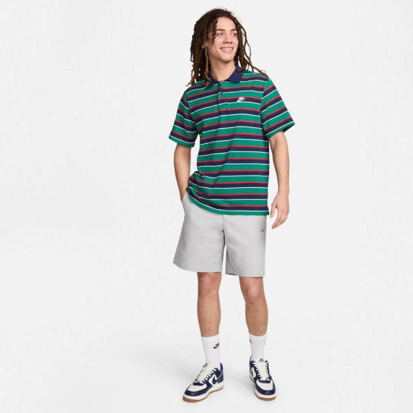 Мужское поло NIKE M CLUB STRIPE POLO