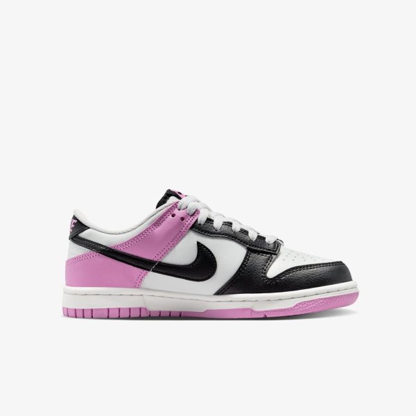 Дитячі кросівки NIKE DUNK LOW RP BLACK / LIGHT MAGENTA (GS)
