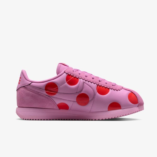 Женские кроссовки NIKE WMNS CORTEZ POLKA DOTS LIGHT MAGENTA / BRIGHT CRIMSON