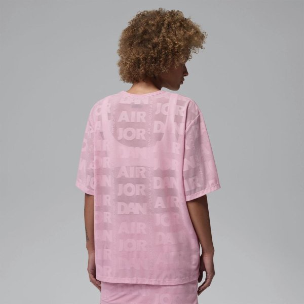 Жіноча футболка JORDAN W J FLT OPEN KNIT TOP