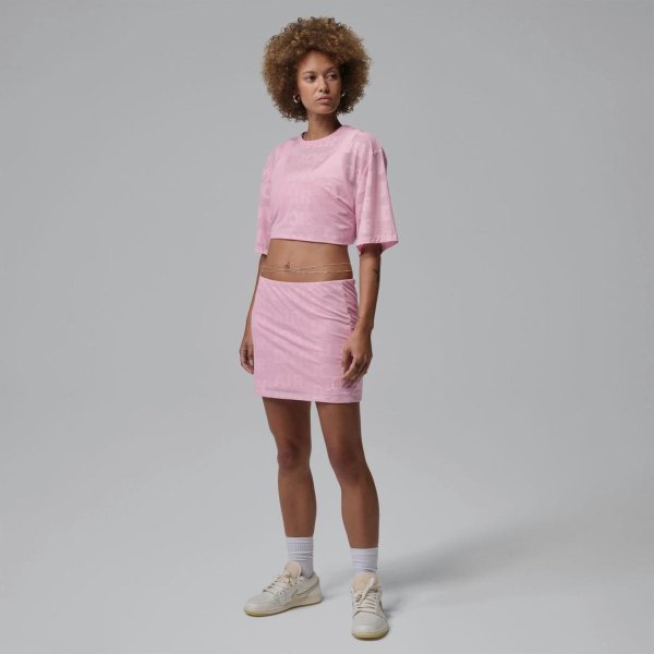 Жіноча футболка JORDAN W J FLT OPEN KNIT TOP