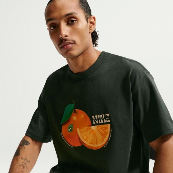Мужская футболка NIKE U NSW TEE LSE PREM ORANGE