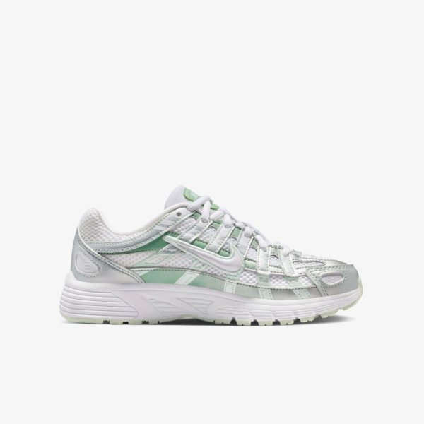 Дитячі кросівки NIKE P-6000 SE WHITE / BARELY GREEN (GS)
