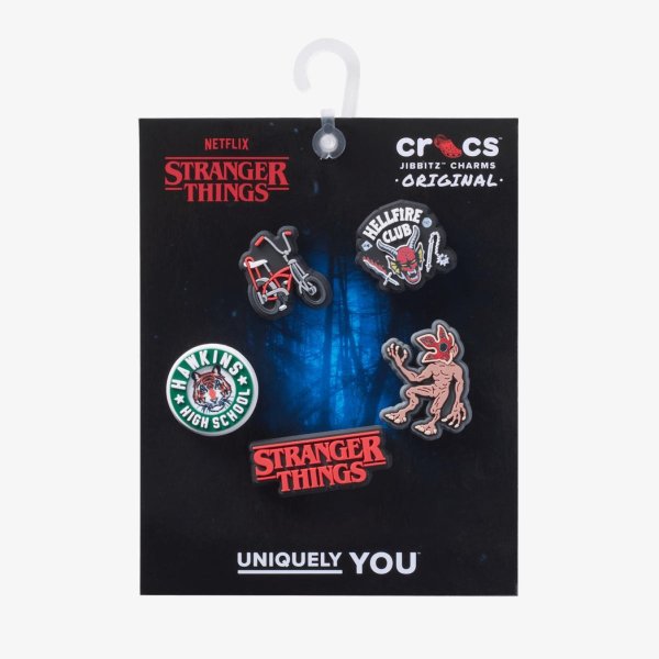 Джібітси (набір джибітс) CROCS NETFLIX STRANGER THINGS 5 PACK