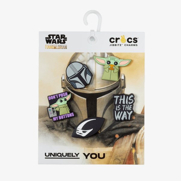 Джібітси (набір джибітс) CROCS DISNEY THE MANDALORIAN 5 PACK