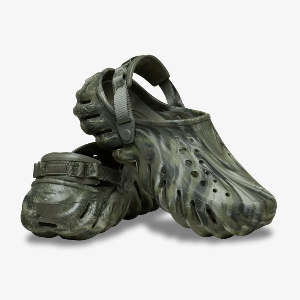 Чоловічі тапочки CROCS ECHO MARBLED CLOG DOL/MLT
