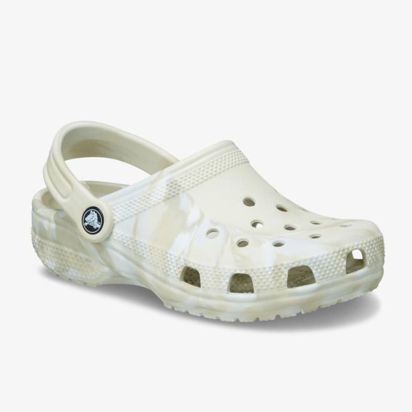 Дитячі тапочки CROCS CLASSIC MARBLED CLOG KIDS