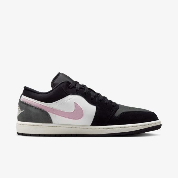 Чоловічі кросівки AIR JORDAN 1 LOW SE BLACK / ICED CARMINE