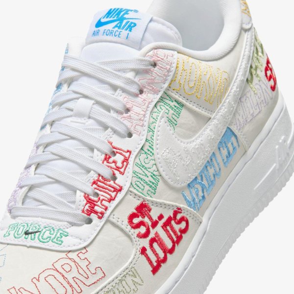 Мужские кроссовки NIKE AIR FORCE 1 '07 LV8 ON TOUR WHITE