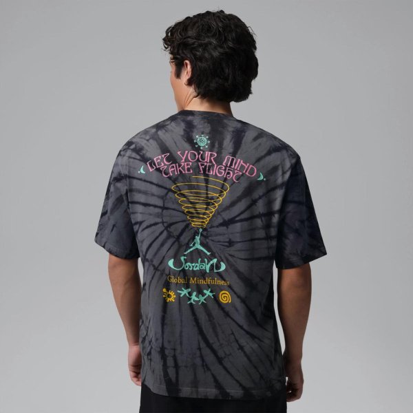 Чоловіча футболка JORDAN M J BRK TIE DYE FEST SS CRW