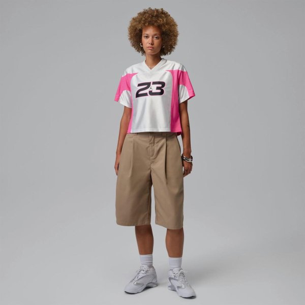 Женская футболка JORDAN W J FLT SS JRSY