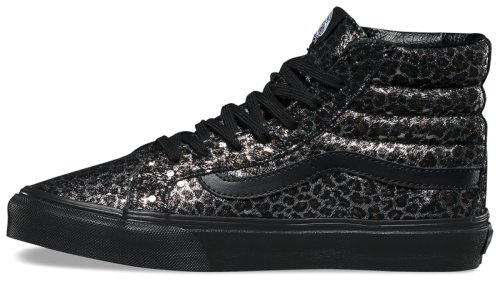 Полуботинки Vans U SK8-Hi Slim (Metallic Leopa)