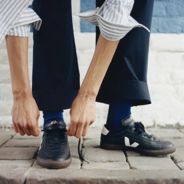 Чоловічі кросівки  VEJA PANENKA O.T LEATHER BLACK WHITE