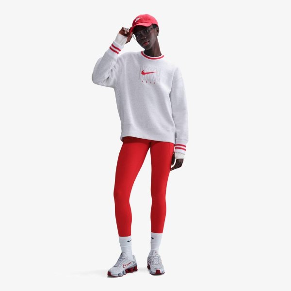 Женская толстовка NIKE W NSW PHNX FLC GX OS LNG CREW