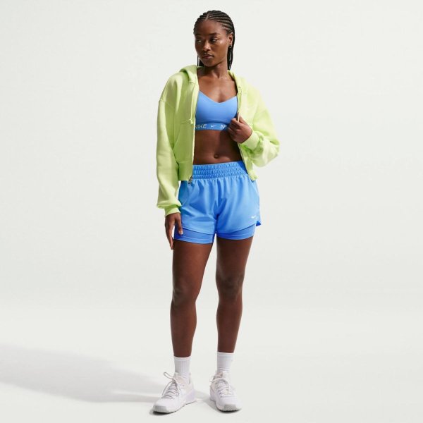 Жіночі шорти NIKE W NK ONE DF MR 3IN 2N1 SHORT