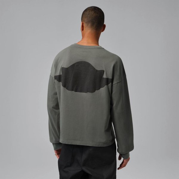Чоловічий лонгслив JORDAN M J WINGS LS TEE