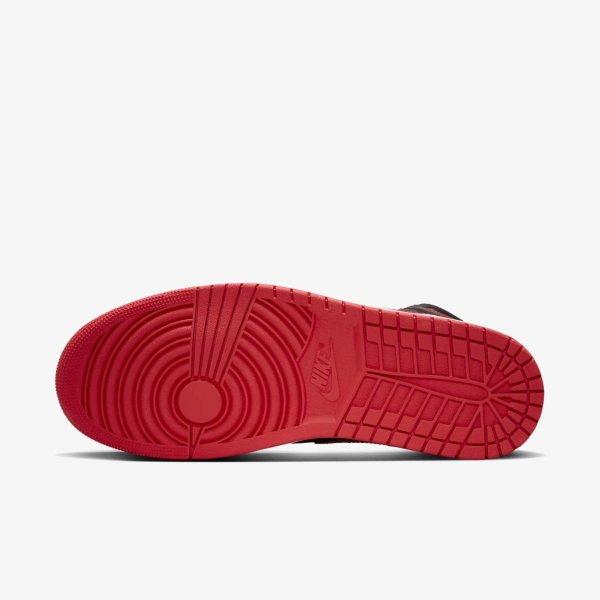 Чоловічі кросівки AIR JORDAN 1 MID BLACK / WHITE / UNIVERSITY RED