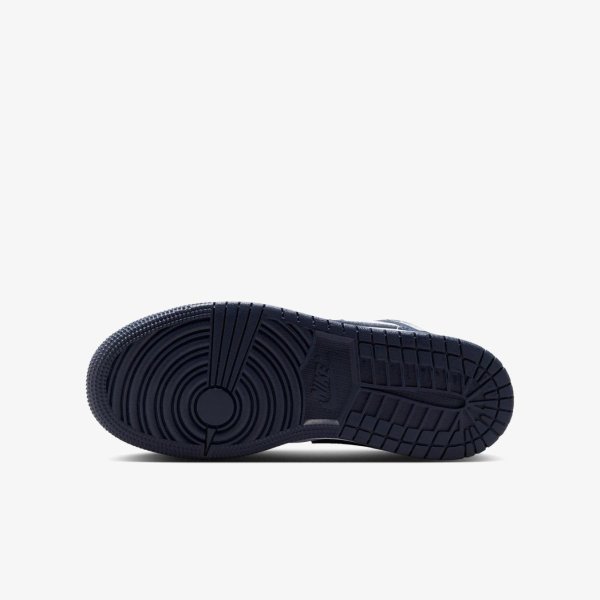 Дитячі кросівки AIR JORDAN 1 MID OBSIDIAN / GREY FOG (GS)