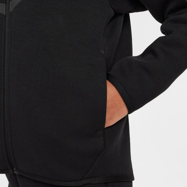 Детская толстовка NIKE G NSW TCH FLC HD FZ LS - PD