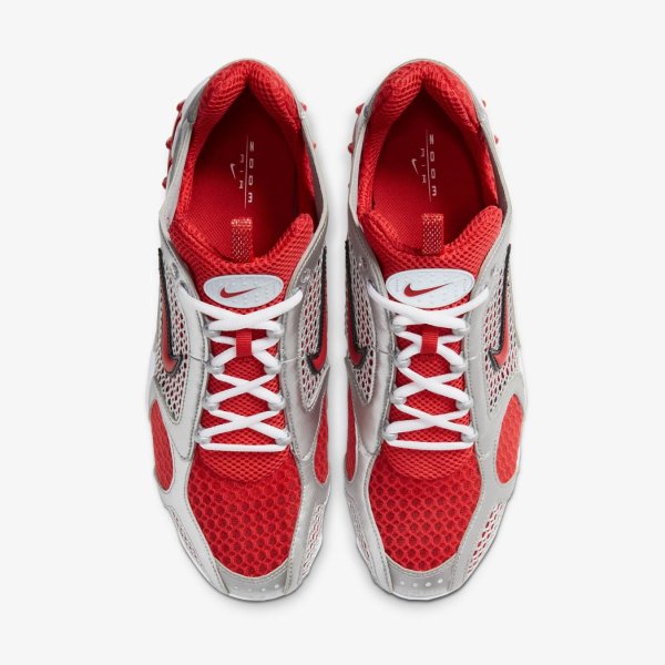 Чоловічі кросівки NIKE AIR ZOOM SPIRIDON CAGE 2 GREY/RED
