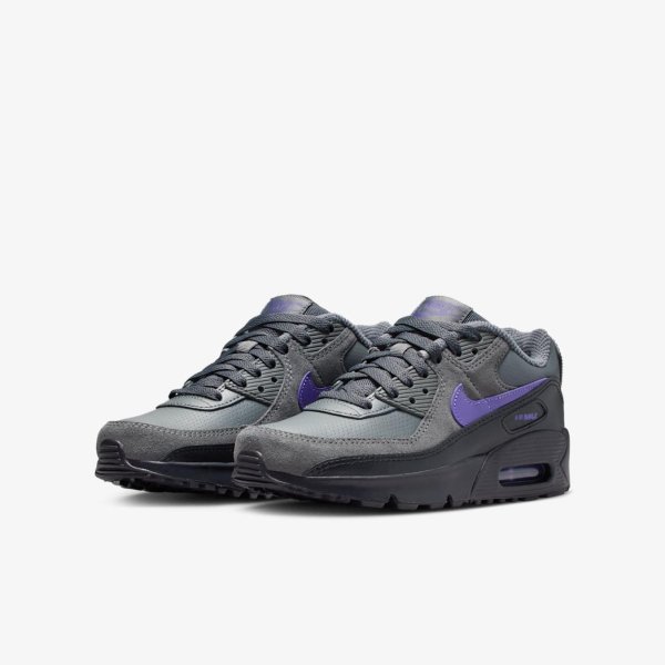 Детские кроссовки NIKE AIR MAX 90 SE MANDARIN / BLUE FURY (GS)