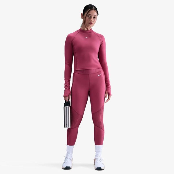 Женская футболка с длинным рукавом NIKE W NP DF WARM LS TOP GG