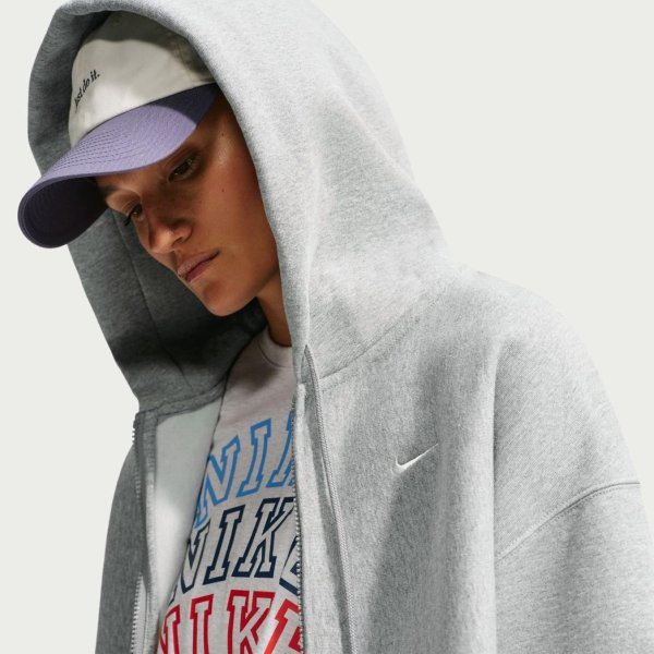 Женская толстовка NIKE W NK STUDIO FLEECE HVY (HEAVYWEIGHT) OS FZ HDY