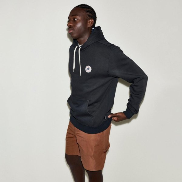 Чоловіча толстовка CONVERSE CHUCK PATCH HOODIE (CLASSIC FLEECE)