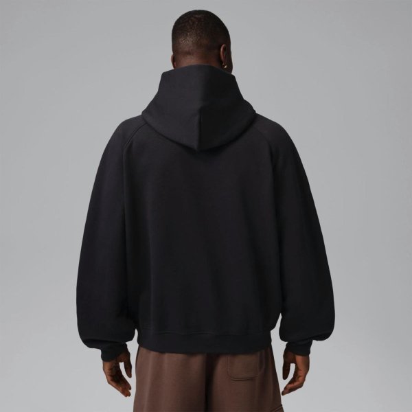Чоловіча толстовка JORDAN BROOKLYN OVERSIZED FLEECE PULLOVER HOODIE «Black»