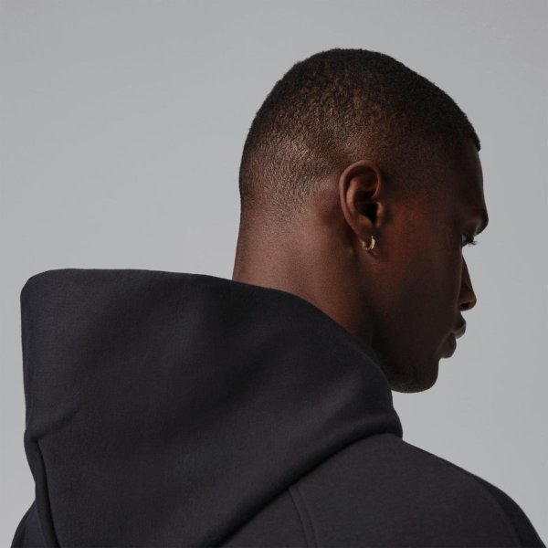 Чоловіча толстовка JORDAN BROOKLYN OVERSIZED FLEECE PULLOVER HOODIE «Black»