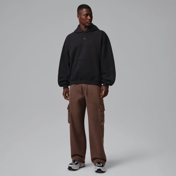 Чоловіча толстовка JORDAN BROOKLYN OVERSIZED FLEECE PULLOVER HOODIE «Black»
