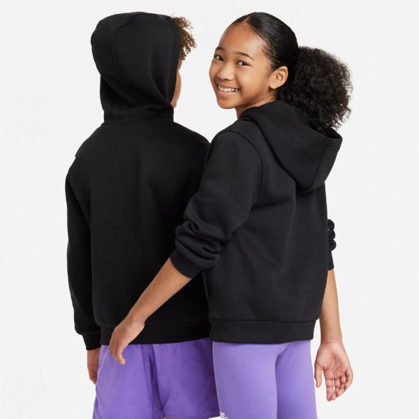 Дитяча толстовка NIKE K NSW CLUB FLC HD FZ LS LBR