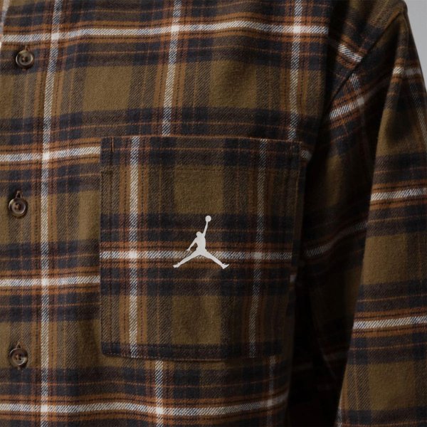 Чоловіча футболки з довгим рукавом JORDAN M J BRK FLANNEL GFX LS