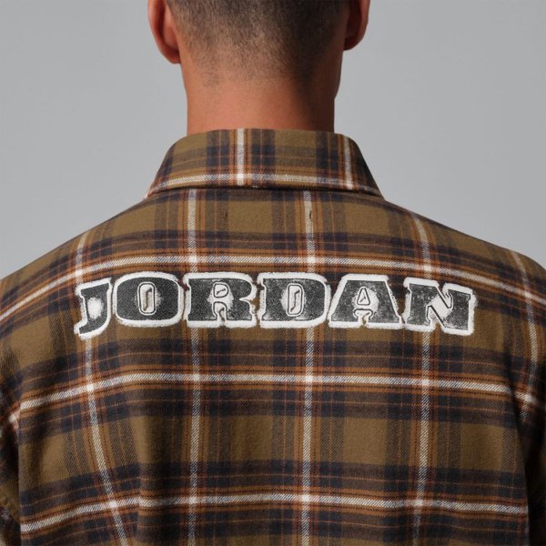 Чоловіча футболки з довгим рукавом JORDAN M J BRK FLANNEL GFX LS