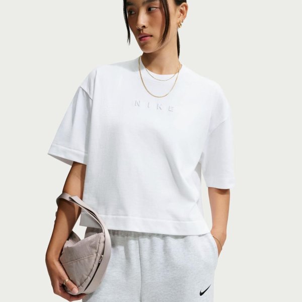 Женская футболка NIKE W NSW NK LUXE BXY TEE FA26
