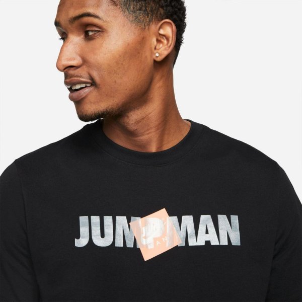 Чоловіча футболка NIKE M J JMC SS HBR CTN CREW
