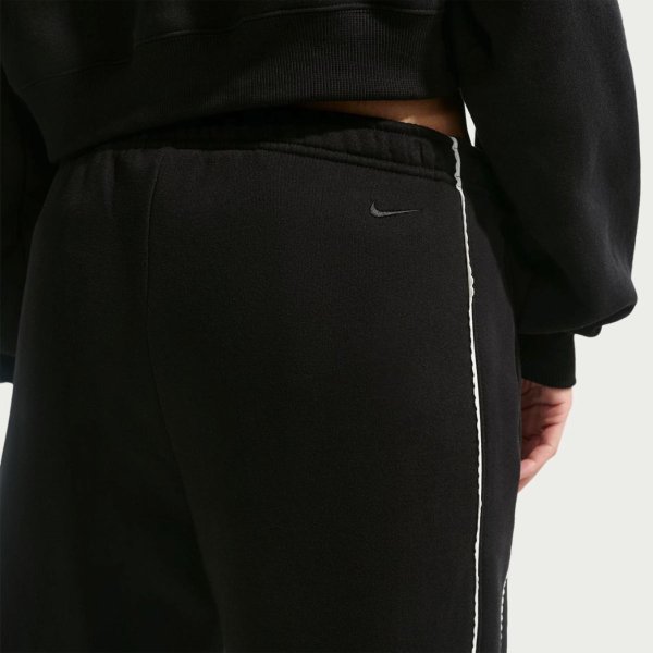 Женские брюки NIKE W NK STDO FLC MW MR SCALLOP WL