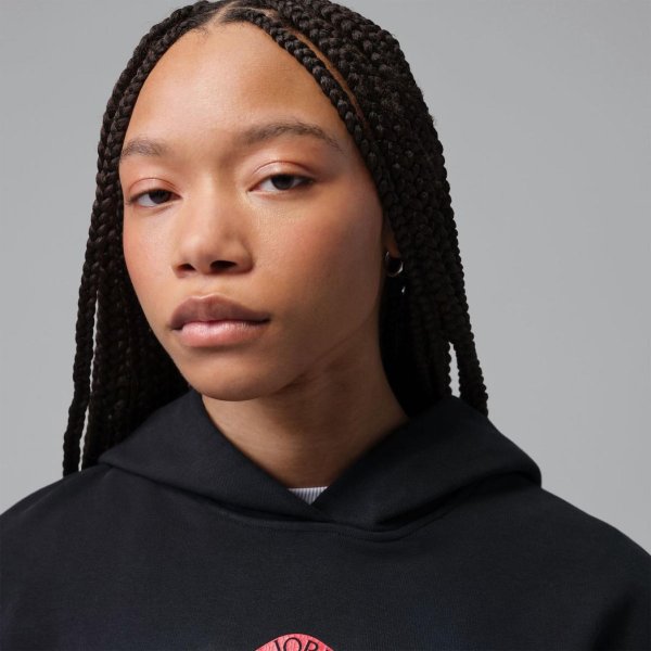 Женская толстовка NIKE W J FLT FLC FT SS TOP WNGS